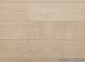 PARQUET CHÊNE CONTRECOLLÉ MINÉRAL - Brushed oak parquet _ CarréSol Éditions