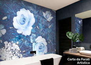 LAGUNA - Glass-fibre bathroom wallpaper _ Carta da Parati Artistica