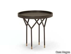 AVA - Round wooden high side table _ Casa Magna