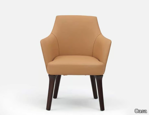 SALETTO - Upholstered restaurant chair with armrests _ Casa