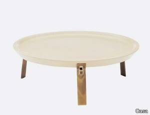 SALINA - Round coffee table with tray _ Casa