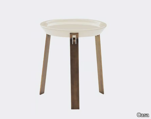 SALINA - Round side table with tray _ Casa