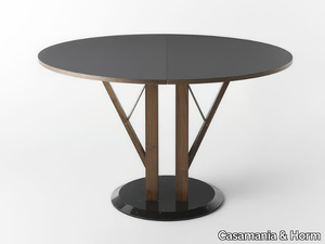 FLOWER - Extending round Fenix-NTM® table _ Casamania & Horm