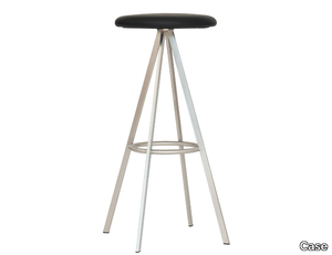 QUAD-SPACE - High stool with footrest _ Case