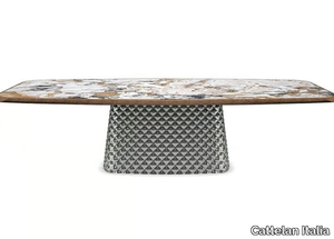 ATRIUM KERAMIK PREMIUM - Barrel-shaped ceramic table _ Cattelan Italia