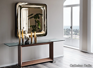 GLENN - Wall-mounted square mirror _ Cattelan Italia