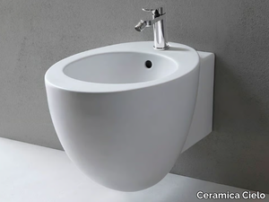 LE GIARE - Wall-hung ceramic bidet _ Ceramica Cielo