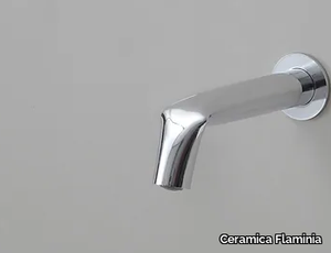 FOLD - Wall-mounted spout _ Ceramica Flaminia