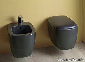 MONÒ GOSILENT - Wall-hung ceramic toilet _ Ceramica Flaminia