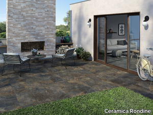 ARDESIE - Indoor/outdoor porcelain stoneware wall/floor tiles with stone effect _ Ceramica Rondine