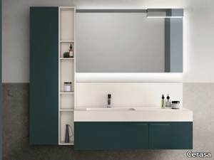 CARTABIANCA - Vanity unit with mirror _ Cerasa