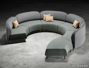 HAWAÏ - Sectional fabric leisure sofa _ Cider Edition