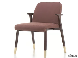 TENUES - Upholstered leather easy chair _ Cizeta