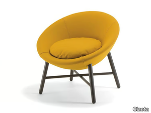 COCOON - Upholstered fabric easy chair _ Cizeta