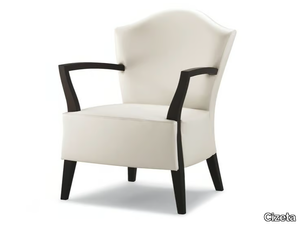 KING - Fabric armchair with armrests _ Cizeta