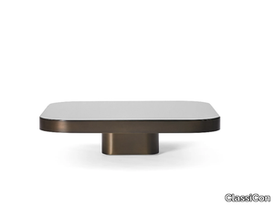 BOW COFFEE TABLE NO. 1 - Square brass coffee table _ ClassiCon