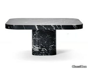 BOW COFFEE TABLE NO. 3 MARBLE - Square marble coffee table _ ClassiCon