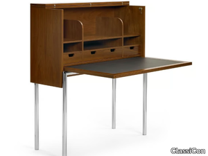 ORCUS HOME DESK - Steel and wood secretary desk with flap doors _ ClassiCon