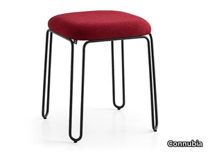 STULLE - Low fabric stool with integrated cushion _ Connubia