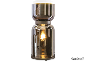 CLESSIDRA KAYROS - LED glass table lamp _ Contardi