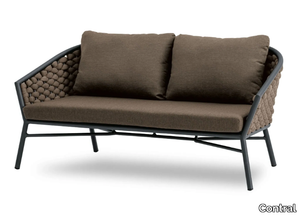 DUB - 2 seater fabric outdoor sofa _ Contral