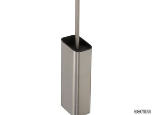 SHIFT - Wall-mounted stainless steel toilet brush _ coram