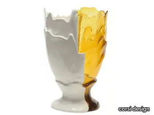 TWINS C - Resin vase _ corsi design