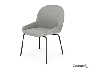 ELBA R 4L - Upholstered fabric chair _ Crassevig