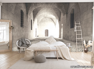 GROOVE - Adhesive trompe l'oeil wallpaper _ creativespace