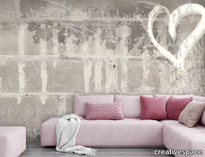 HEART - Washable nonwoven wallpaper _ creativespace