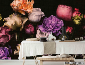 FLEURS - Wallpaper with floral pattern _ creativespace