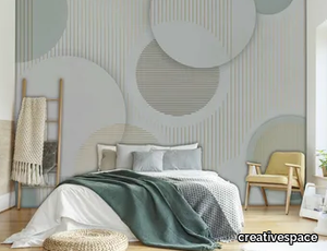 BUBBLE STRIPES - Motif panoramic wallpaper _ creativespace