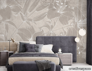 SOFT - Wallpaper with floral pattern _ creativespace