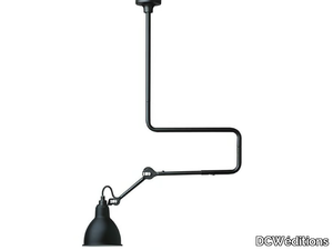 N° 312 - Adjustable steel ceiling lamp with swing arm _ DCWéditions