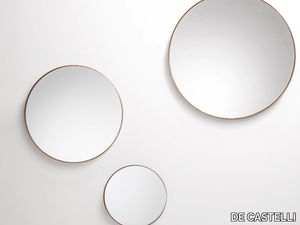 RIFLESSO - Round wall-mounted mirror _ DE CASTELLI