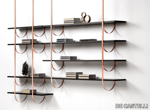 TALEA - Floating metal bookcase _ DE CASTELLI