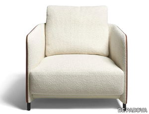 BLENDY MOVIE - Fabric armchair with armrests _ DE PADOVA