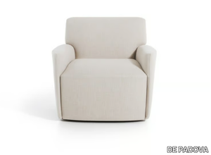 AMI - Fabric armchair with armrests _ DE PADOVA