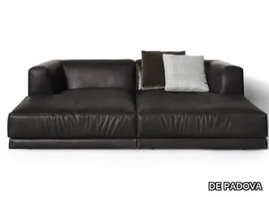 ALBERESE - Modular sectional leather sofa _ DE PADOVA