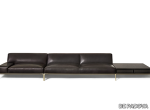 HORIZONTAL SOFA EDITION - Modular sectional leather sofa _ DE PADOVA