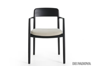 VILLETTA - Ash chair with armrests _ DE PADOVA