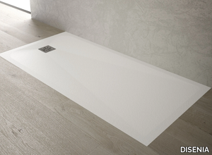 PIANO - Flush fitting built-in custom shower tray _ DISENIA