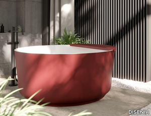 SOUL - Freestanding round bathtub _ DISENIA