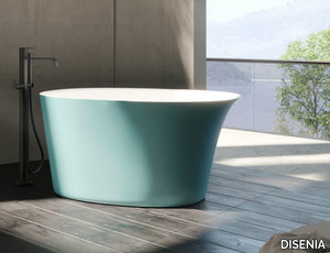 LEVANTE - Freestanding oval bathtub _ DISENIA