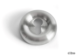 FAT - Round stainless steel keyhole escutcheon _ d line