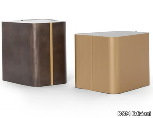 GREG - Square metal coffee table for living room _ DOM Edizioni