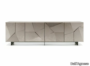 CONCRETE - Wooden sideboard with doors _ Dall'Agnese