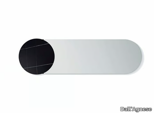 JUNO - Oval wall-mounted mirror _ Dall'Agnese