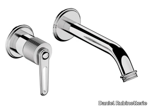 BROOKLYN BY632P - 2 hole wall-mounted washbasin mixer _ Daniel Rubinetterie