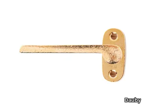 PURE 18650 - Bronze door handle on back plate _ Dauby